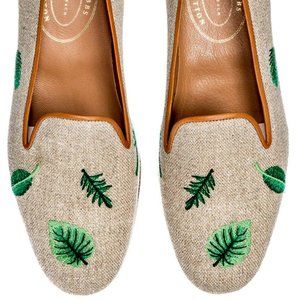 Brand new Frond Stubbs and Wootton Slippers Size10